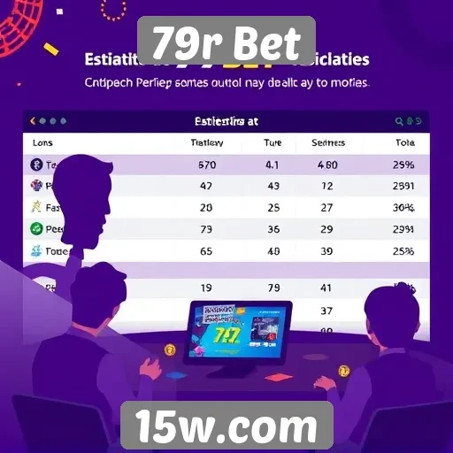 Estatísticas de usuários ativos na 79r Bet